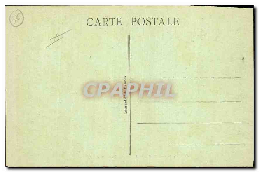 CPA Sainte Anne d'Auray Le Calvaire et le Cloitre  — Rückseite