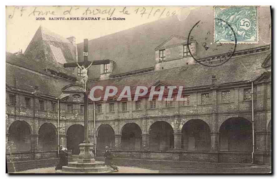 CPA Sainte Anne d'Auray Le Cloitre 