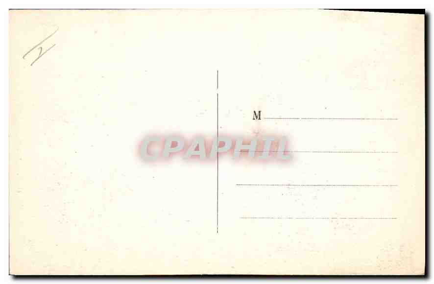 CPA Envrions de Clamecy Syrgy Nievre Les Roches  — Rückseite