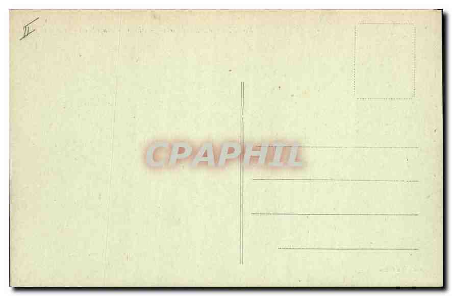 CPA St Benin d'Azy Nievre Le Chateau Facade principale  — Rückseite