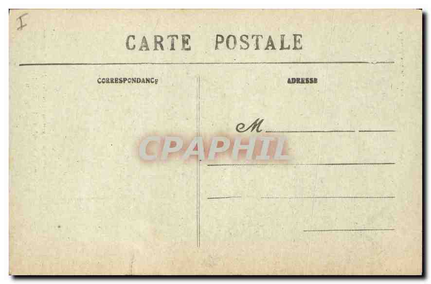 CPA En Morvan Saint Brisson La Roche du Chien Cycle Velo — Rückseite