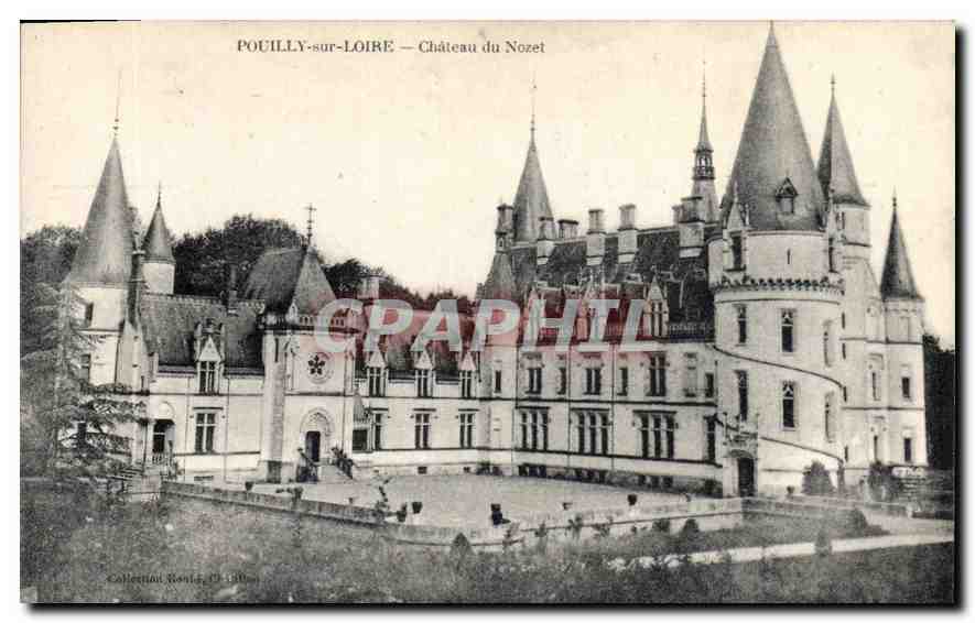CPA Pouilly sur Loire Chateau du Nozet 