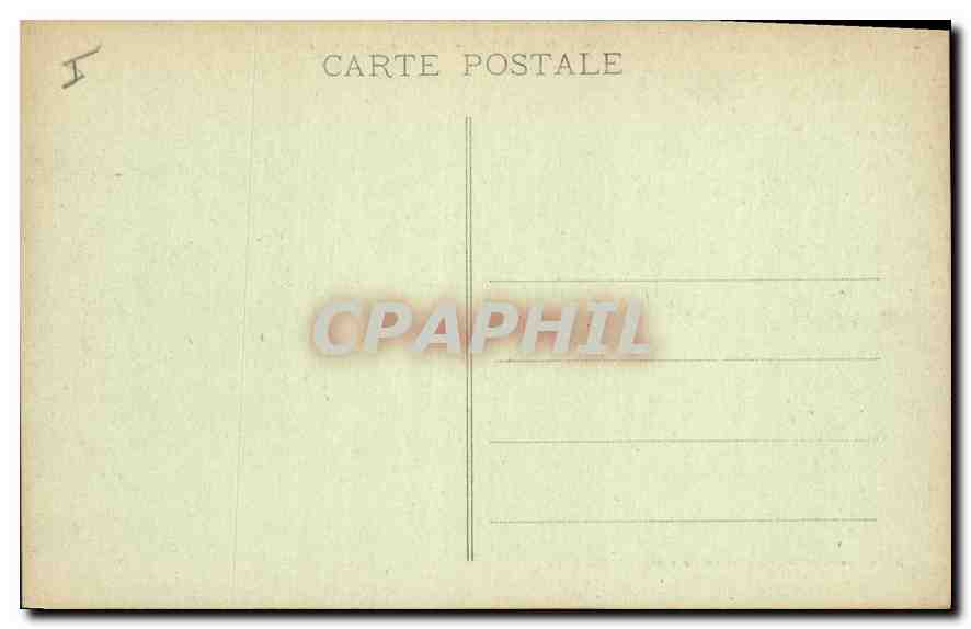 Environ de COSNE — Château du Pezeau — Édition Chabin-Didier, Magasins Réunis — Rückseite