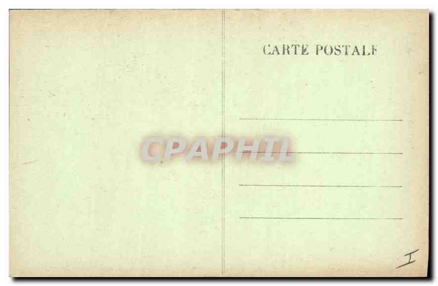 CPA Aurillac Porte d'entree de la Maison Consulaire Serpent — Verso