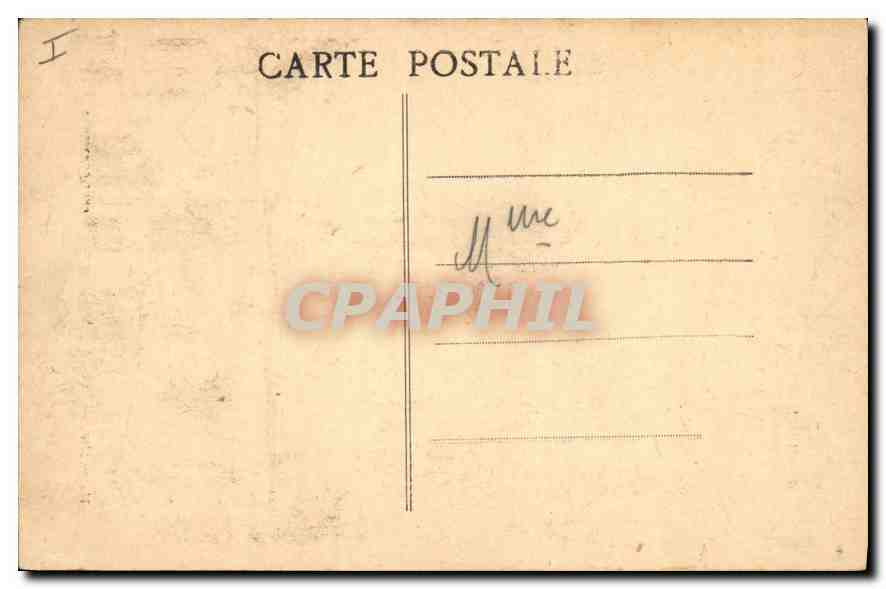 CPA Aurillac Cantal L'eglise du monastere St Geraud — Rückseite