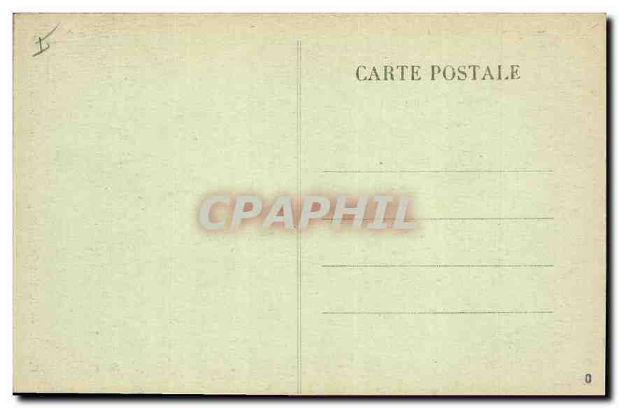 CPA l'Auvergne Cantal Entree principale de la maison consulaire Serpent — Verso