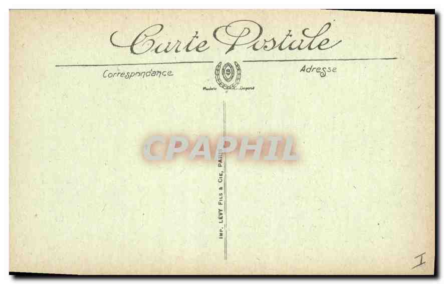 CPA Aurillac Maison Consulaire et le Theatre  — Rückseite