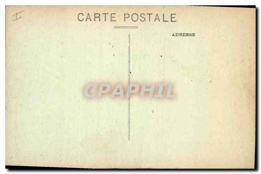 CPA l'Auvergne Pittoresque Xhaudes Aigues Cantal Les Rochers de Gibaraltar sur la route de Laguiole  — Verso