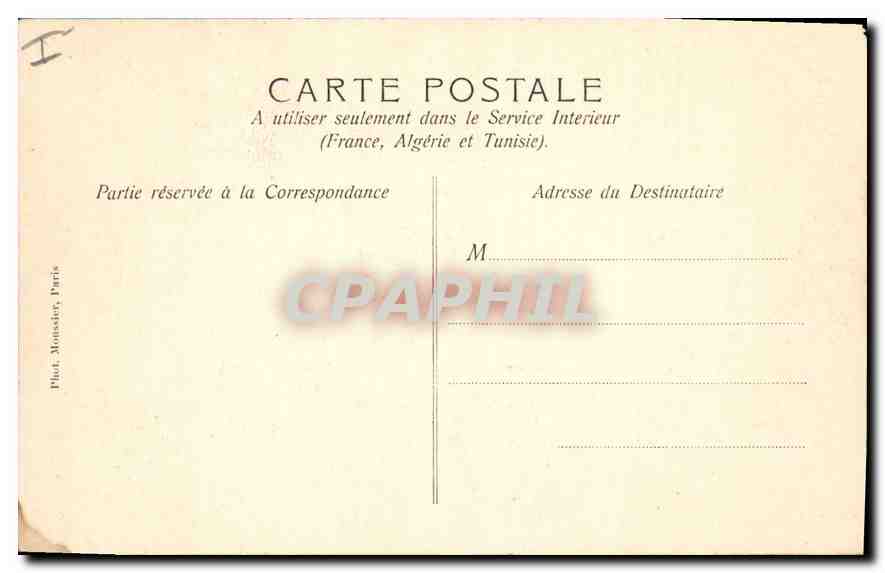 CPA Cantal Vallee de la Cere  — Back