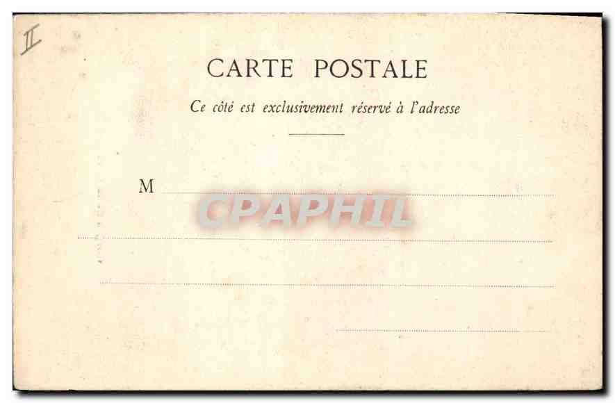 CPA l'Auvergne Gorges de la Cere Cantal  — Rückseite