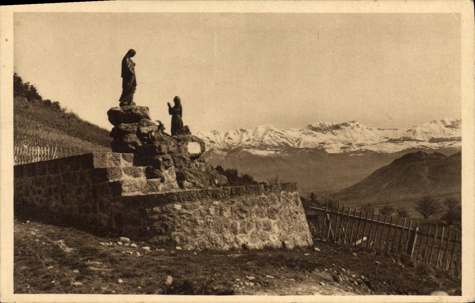 Notre-Dame du Lattes (Alpes de Haute-Provence) — Monumento de Pindreaun — editor desconocido, n° 25
