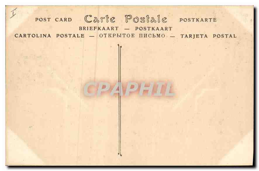 CPA Palais de Versailles Salon de l'Oeil de Boeuf  — Verso