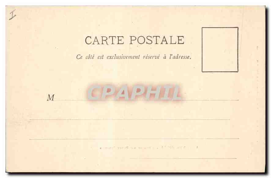 CPA Versailles Palais du Petit Trianon  — Verso