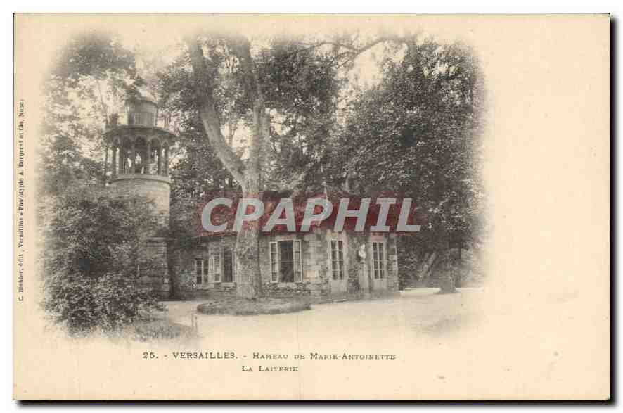 CPA Versailles Hameau de Marie Antoinette La Laiterie 