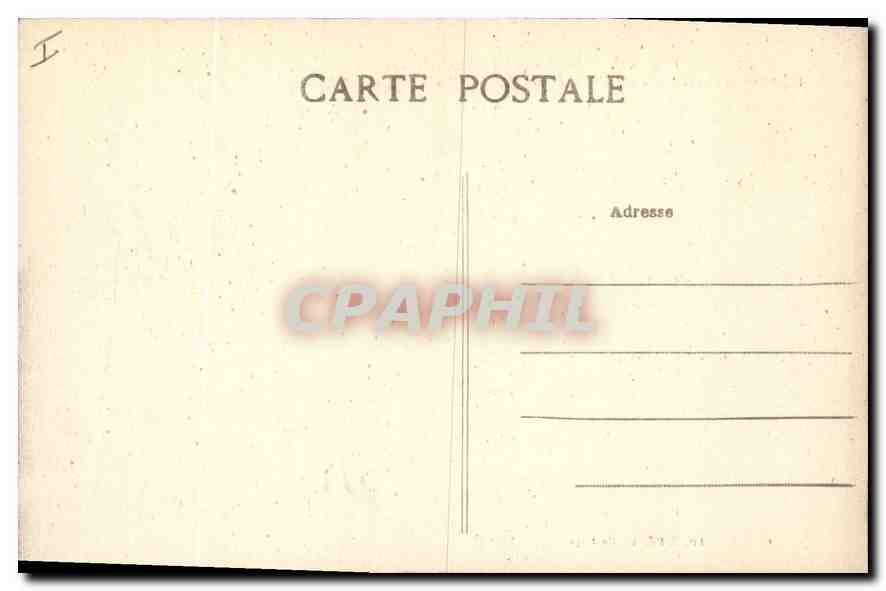 CPA Montlucon Eglise Notre Dame Renfermant un tryptique de la meme epoque d'une grande valeur  — Rückseite