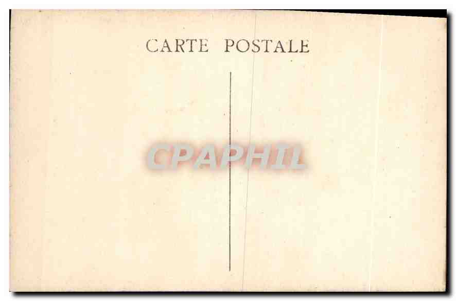 CPA Saint Jean de Garguier La Chapelle  — Rückseite