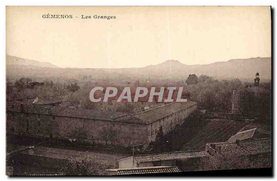 CPA Gemenos Les Granges 
