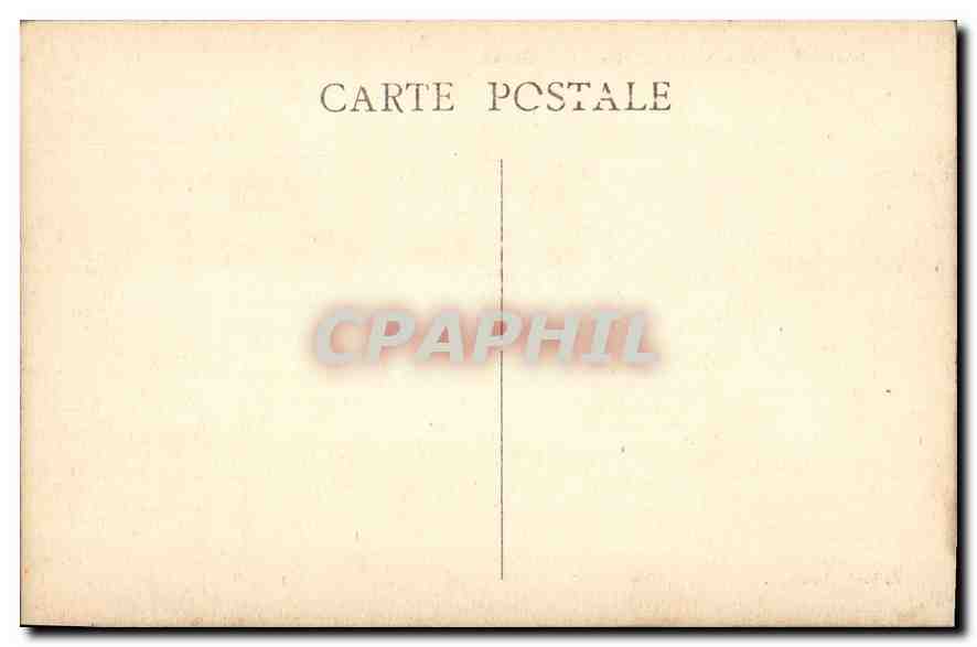 CPA St Jean de Garguier Le Chateau  — Verso