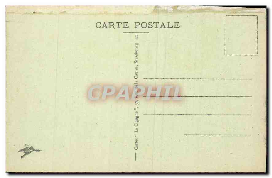CPA Lac Noir  — Rückseite