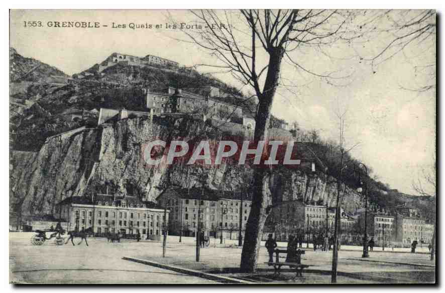 Grenoble — Les Quais et les Forts — E.R. — n°1553