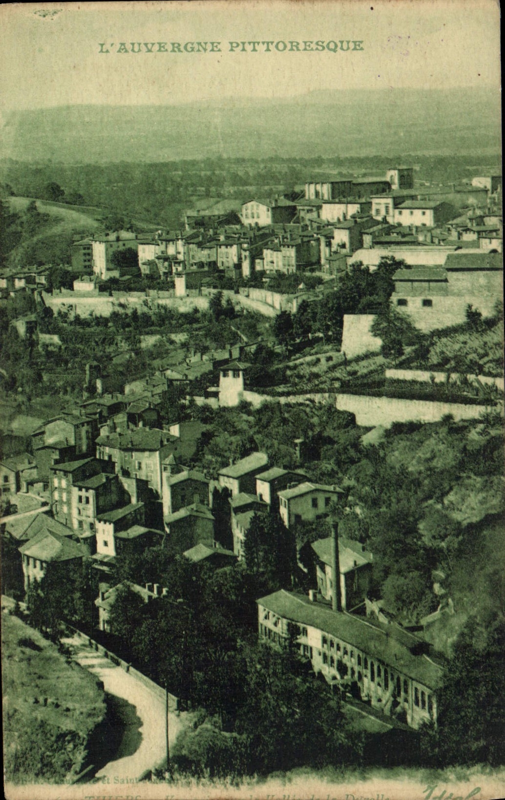 L'Auvergne pittoresque — Église Saint-Sauveur de la Daille — Éditeur : Éd. Saint-Aubin