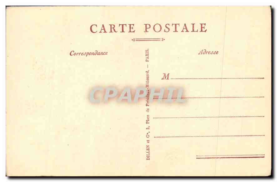 CPA L'Epopee de Jeanne d'Arc La Chevauchee Poitiers Vieille maison romane Jeanne d'Arc vecut trois d — Rückseite