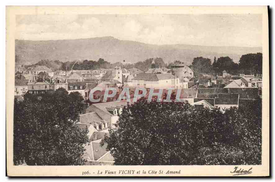 CPA Le Vieux Vichy et la Cote St Amand 