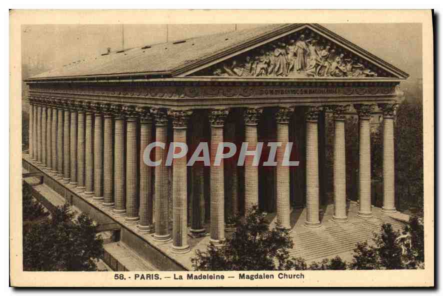 CPA Paris La Madeleine 