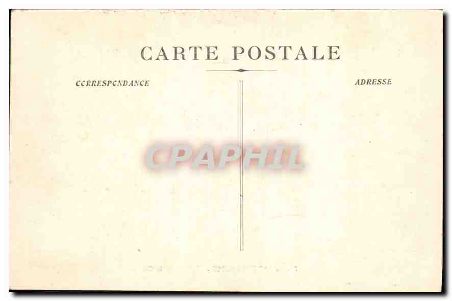 CPA La Sainte Baume Terrasse de la Grotte  — Verso