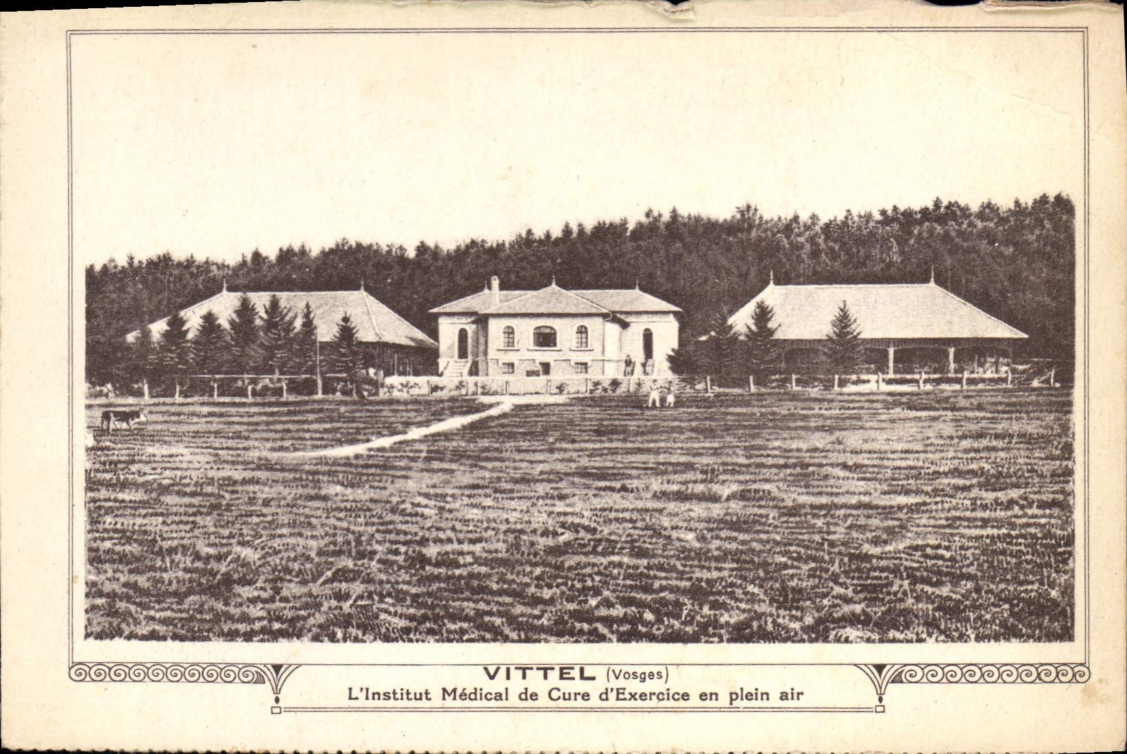 CPA Vittel Vosges l'Institut medical de Cure d'Exercice en plein air 