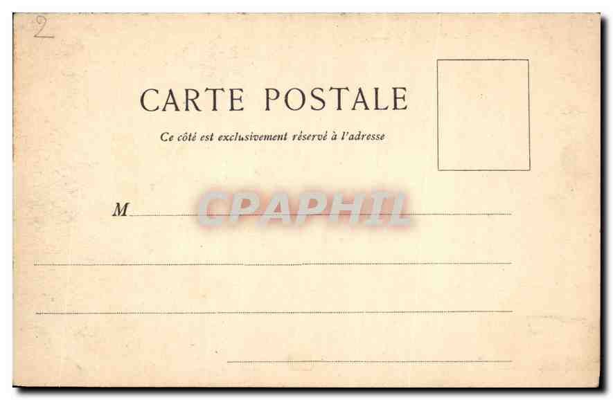 CPA Versailles Bosquet de la Colonnadae — Verso