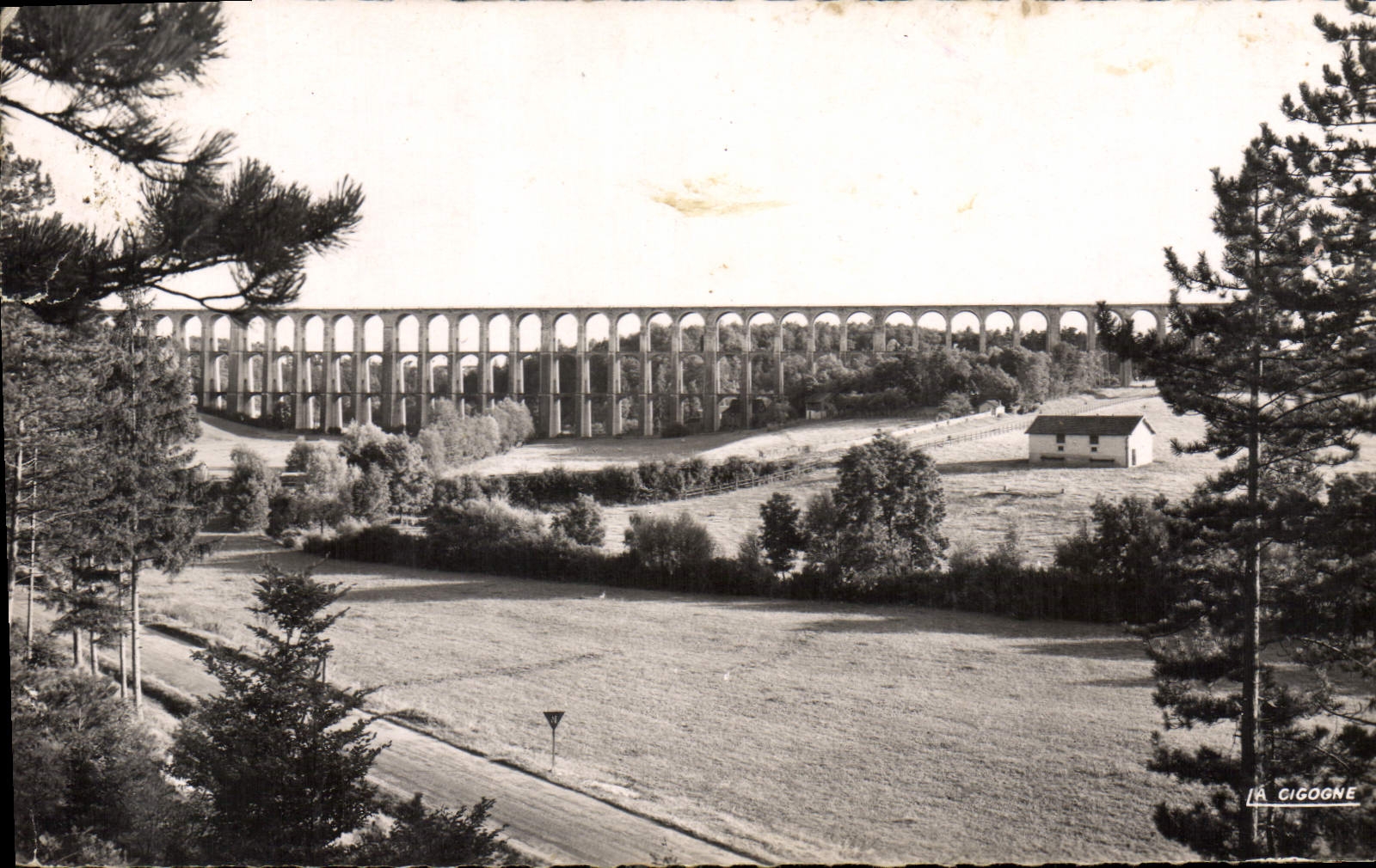CPA Chaumont H M Viaduc et Vallee de Suze 