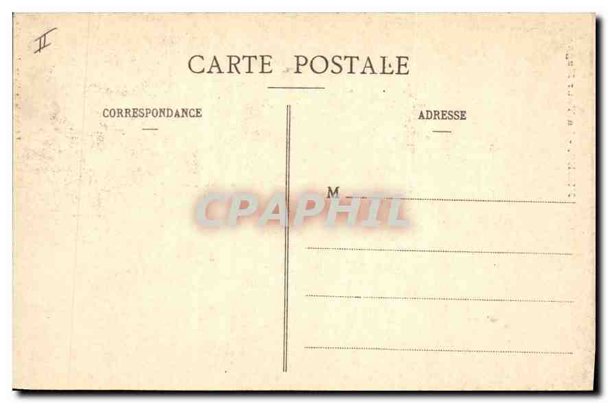 CPA Nimes La Tour Magne  — Rückseite
