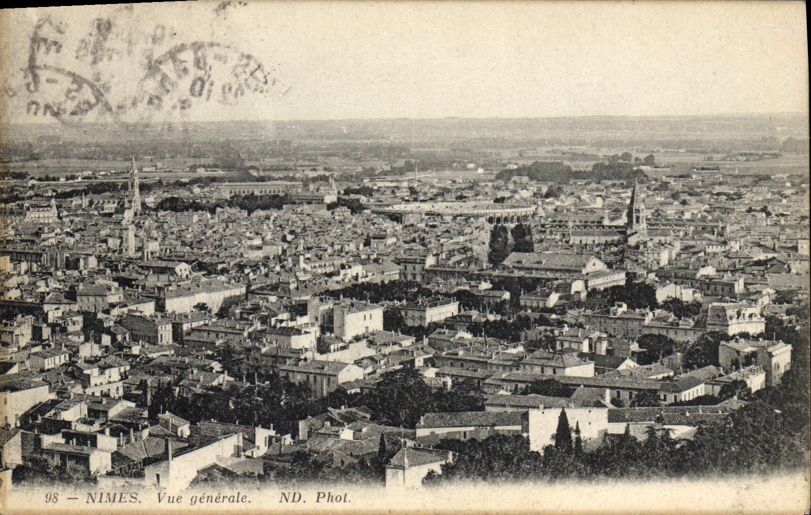 Nîmes — General View — ND. Phot. no. 98
