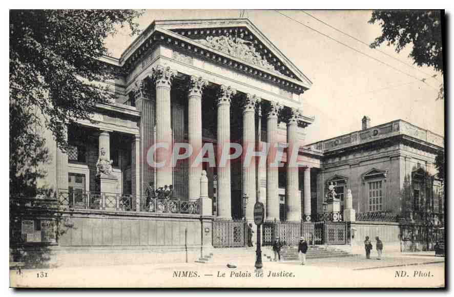 CPA Nimes Le Palais de Justice 