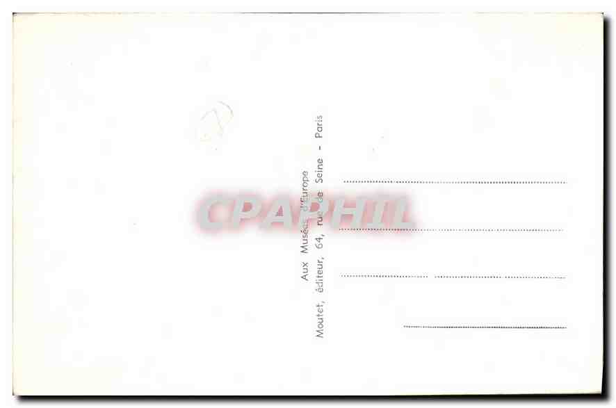 CPA Rome Tombeau de Cecilia Metella  — Verso