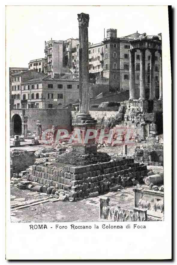 CPA Roma Foro Romano la Colonna di Foca 