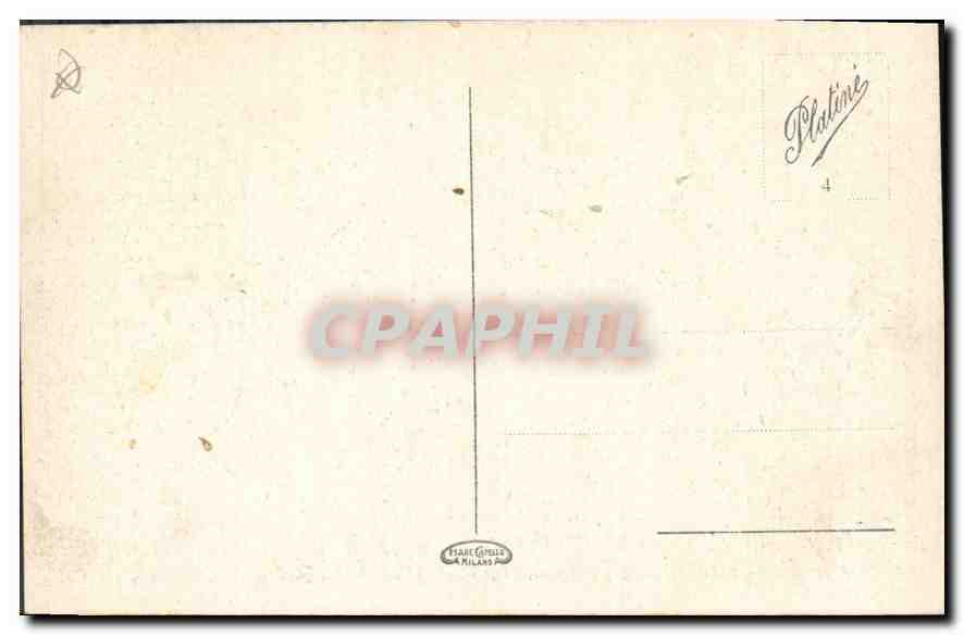CPA Pompei Casa di Cornelio Rufo  — Verso