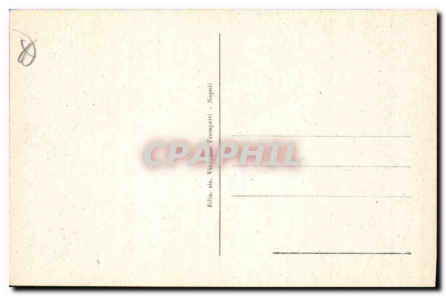 CPA Pompei Casa delle Nozze d'Argento  — Verso