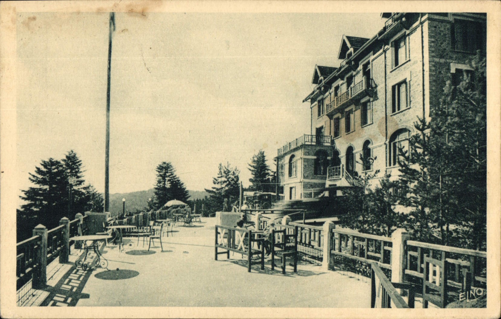 Hôtel du Mont Besset — Station de villégiature, de cure d'air et d'altitude — Éditeur EILNO