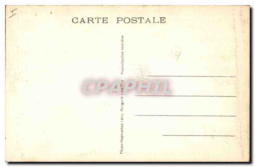 La Chapelle Mortuaire de Saint-Régis à La Louvesc (Ardeche) — éditeur Léon Margerit, n° 2803 — Verso