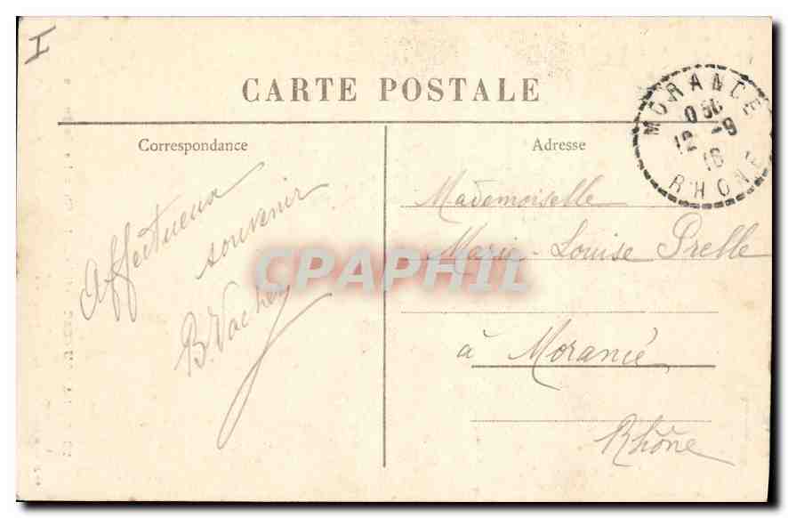 La Louvesc (Ardèche) — La Chapelle Mortuaire — Éditeur : 2803 — Verso