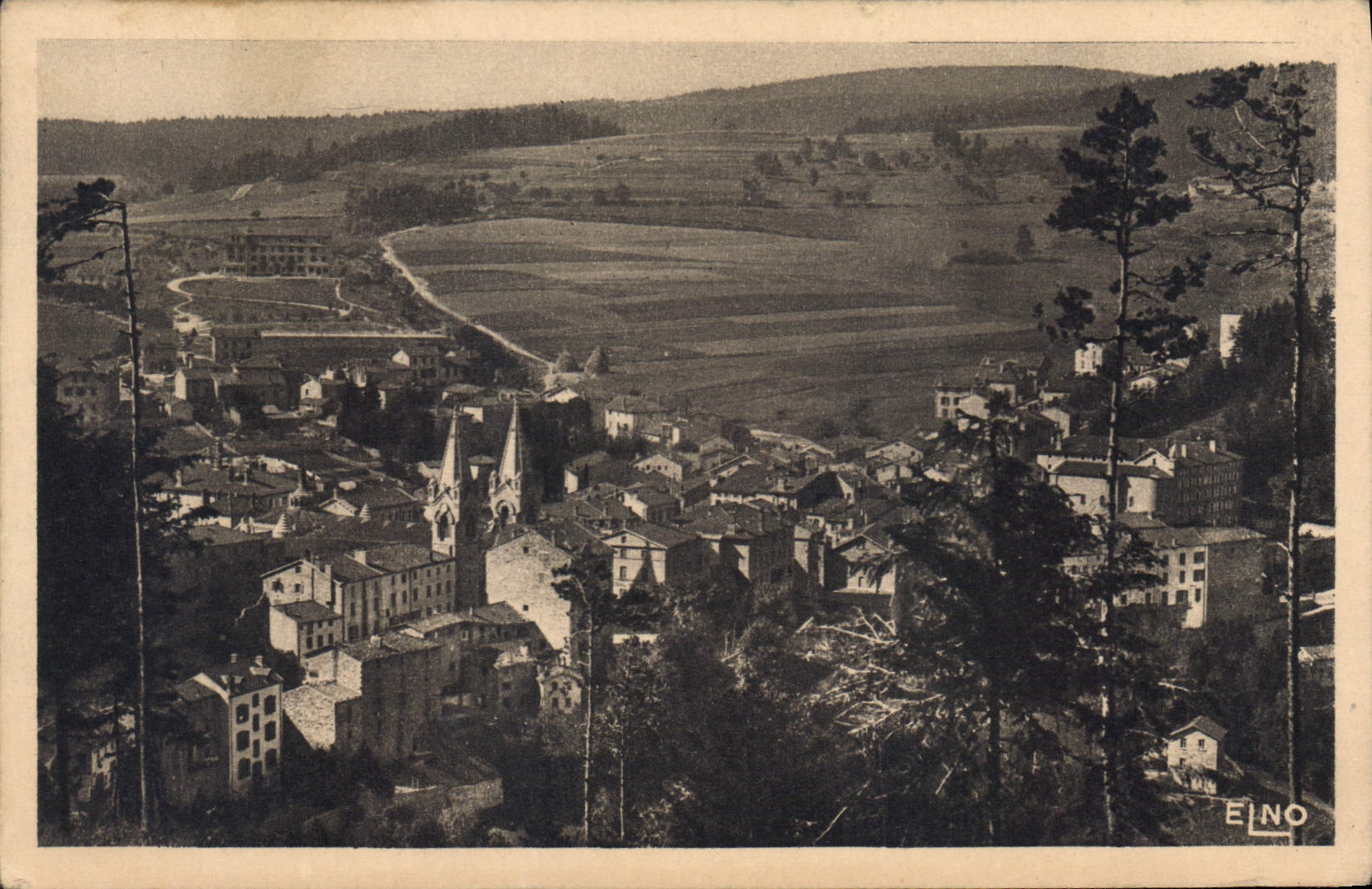 CPA La Louvesc Ardeche Vue generale Sud Est 