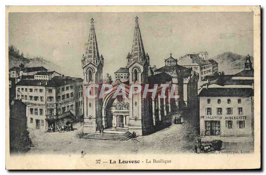 CPA La Louvesc La Basilique 