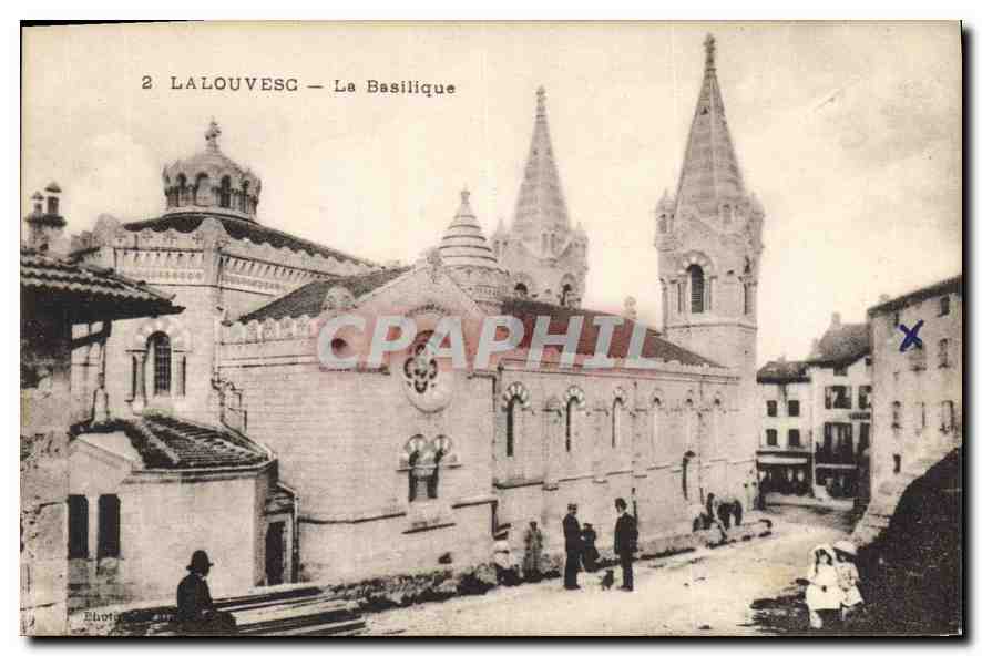 CPA La Louvesc La Basilique 