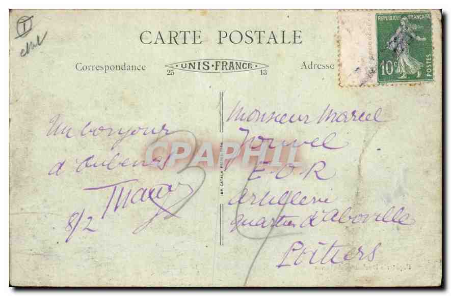 CPA l'Ardeche Illustree Environs d'Aubeau Pont de Neyrac les Bains et Vallee de l'Ardeche — Verso