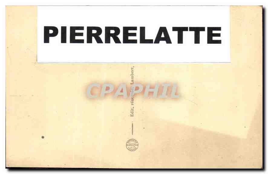 Carpentras — Musée Municipal — Salle Barjavel — Rückseite
