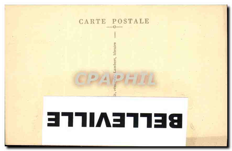 CPA Carpentras Musee Municipal Salle Barjavel  — Rückseite