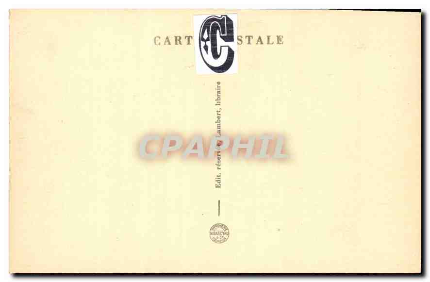 CPA Carpentras Musee Municipal Salle Berjavel  — Rückseite