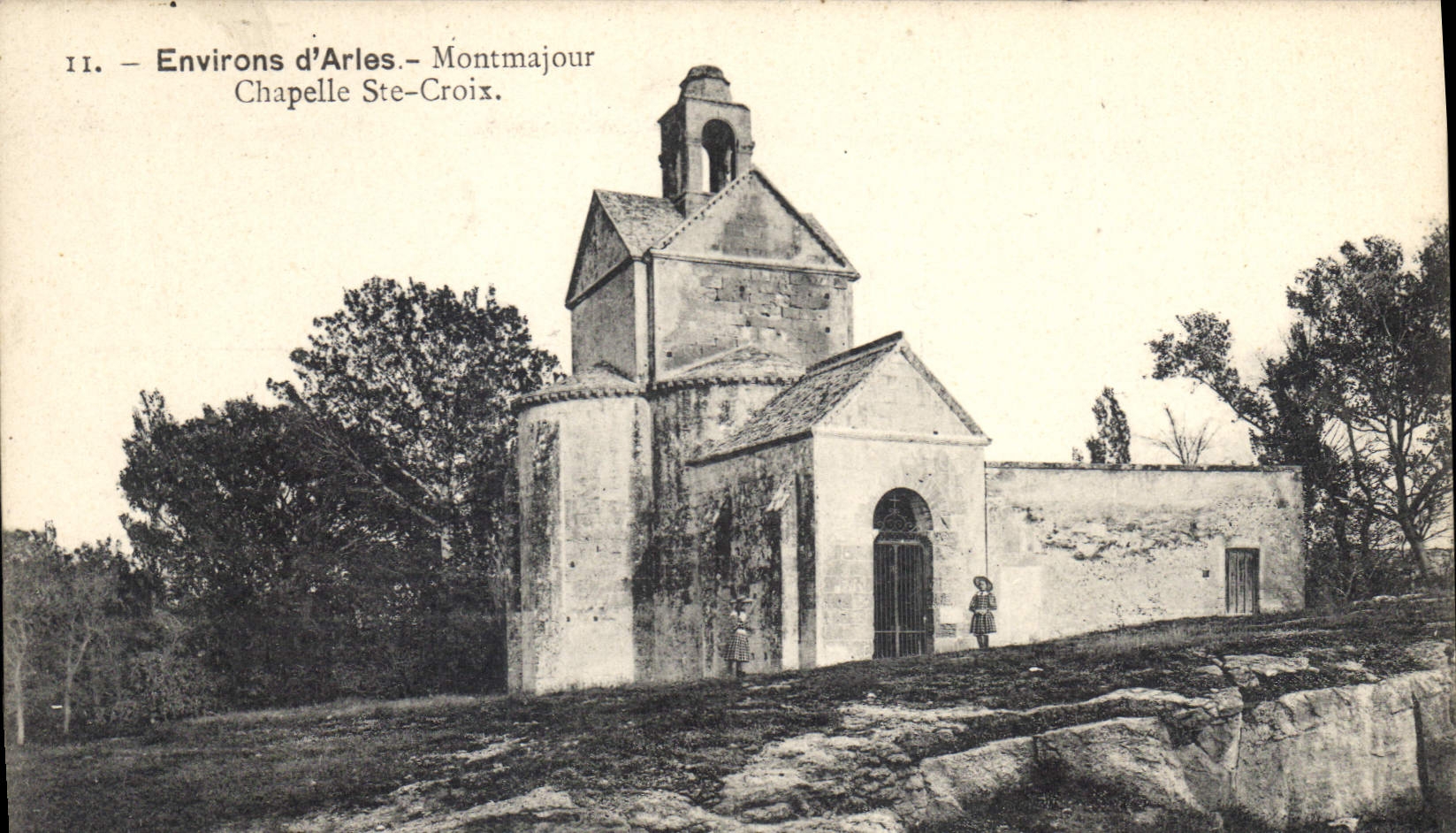 Montmajour — Kapelle Sainte-Croix — Edition Nouvelles Arles, n° II